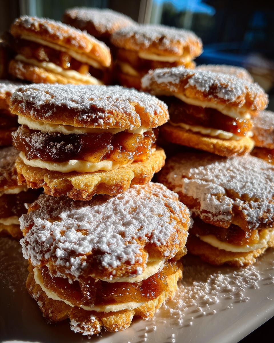 Apple Pie Sandwich Cookies - detail 2