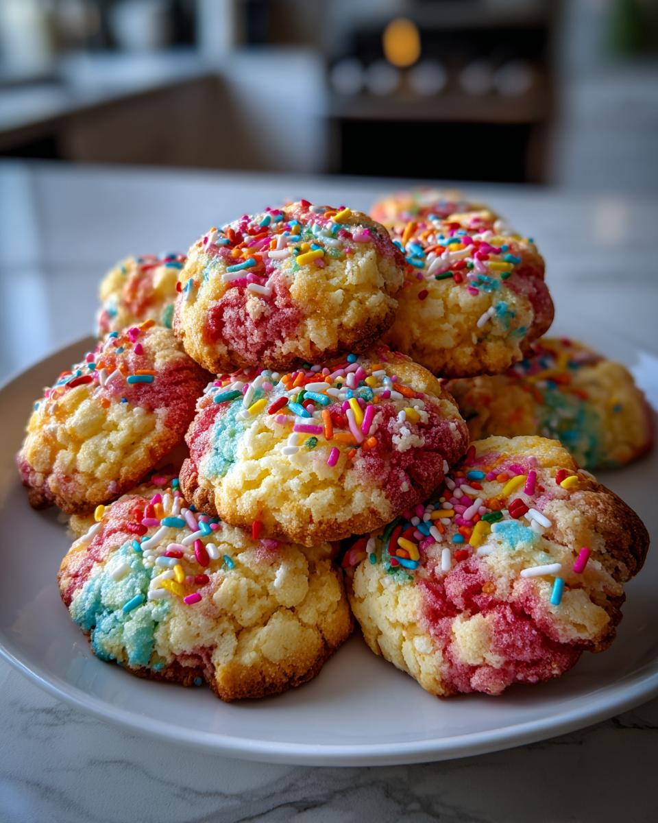 Cotton Candy Cloud Cookies - detail 1
