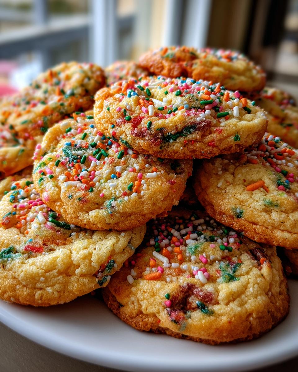 Easter Confetti Cookies - detail 2