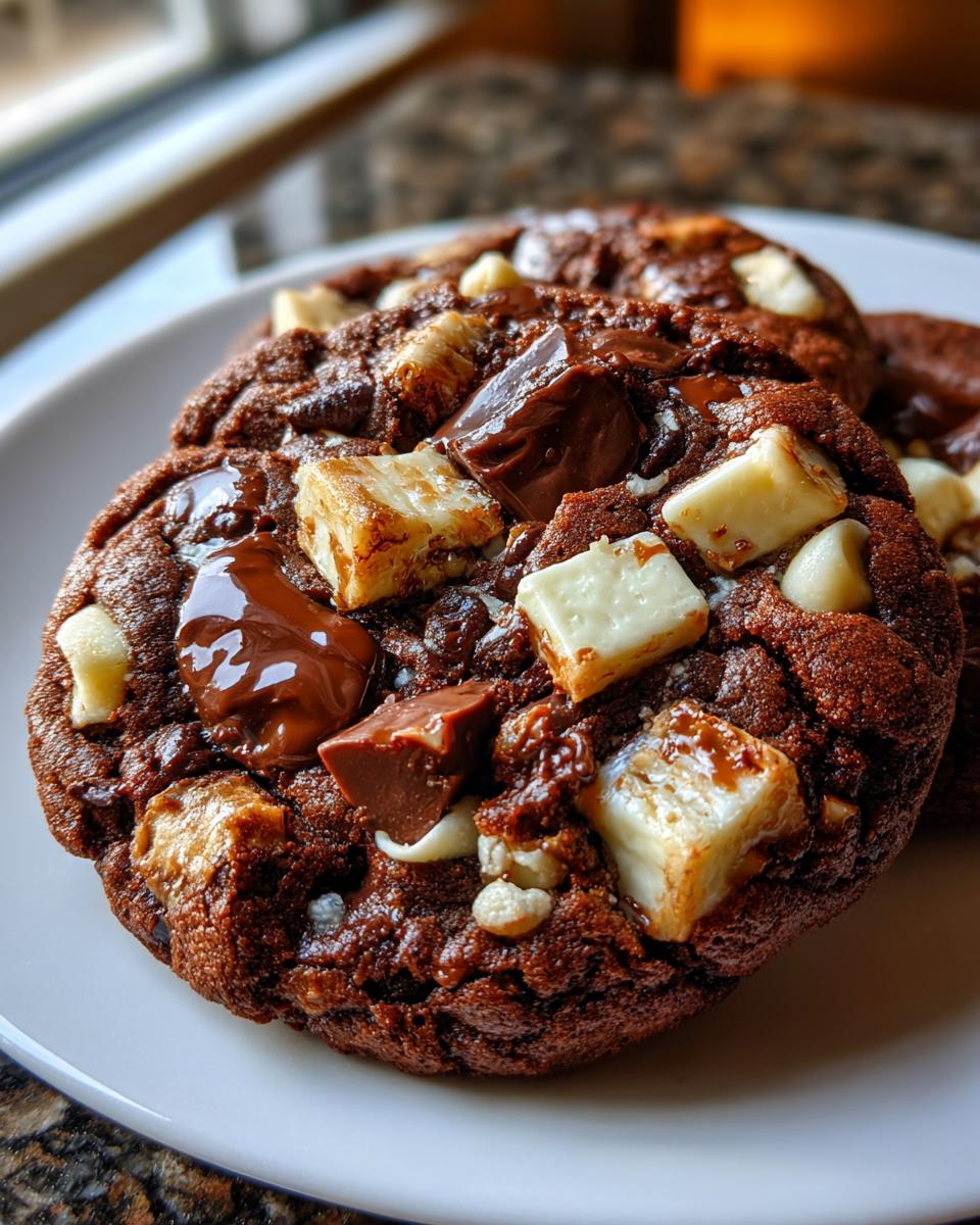 Triple Chocolate Espresso Cookies