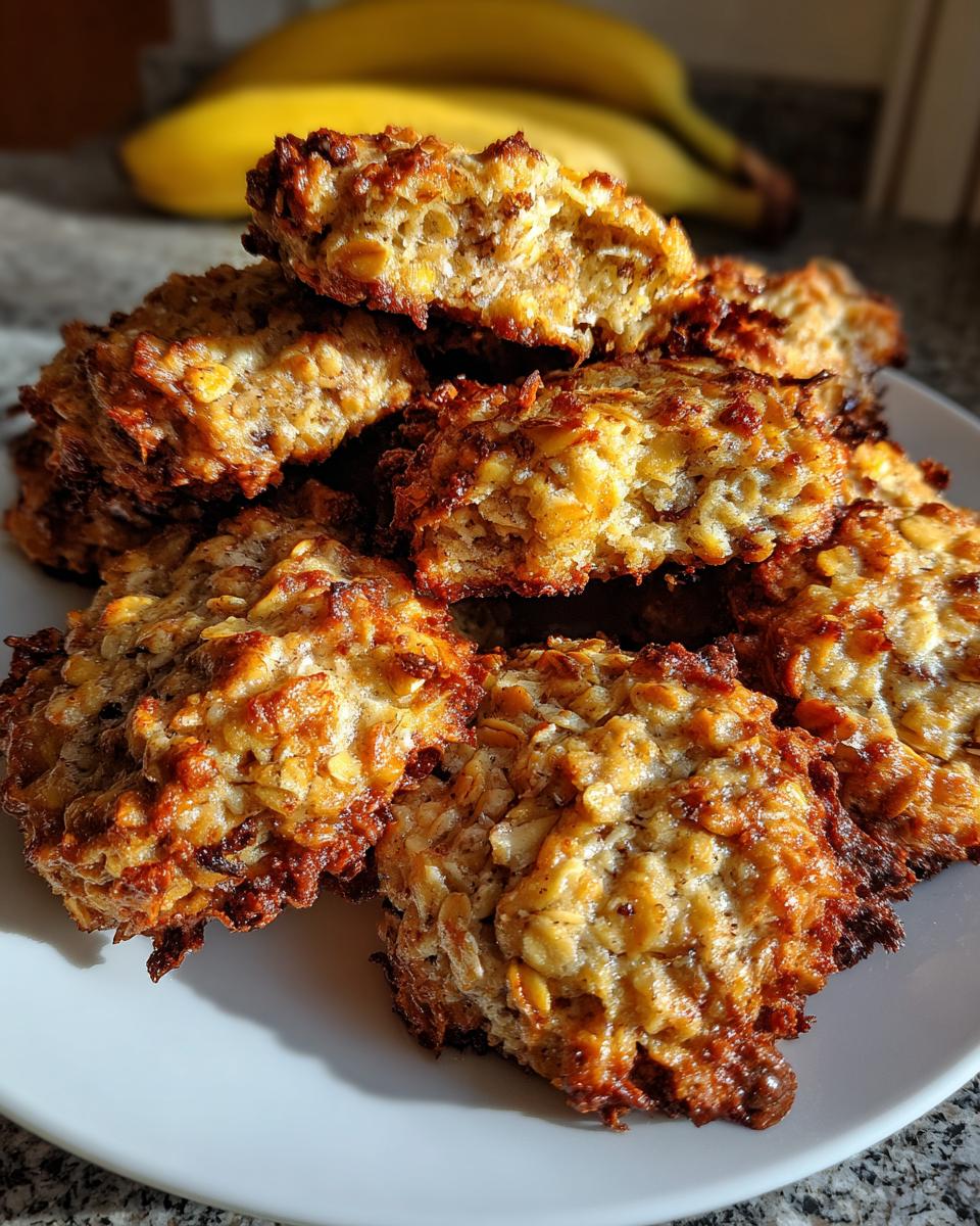 Two-Ingredient Banana Oat Cookies - detail 1