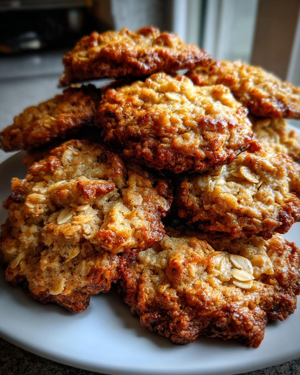 Two-Ingredient Banana Oat Cookies