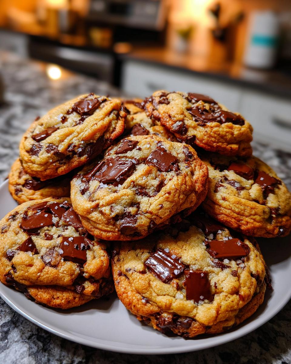 Vegan Tahini Chocolate Chip Cookies - detail 1