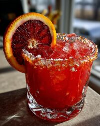 blood orange margarita cocktail recipe