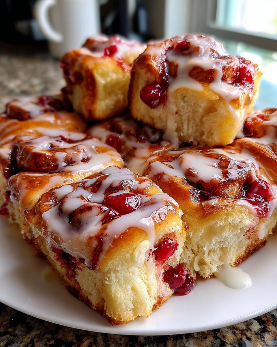 cherry sweet rolls