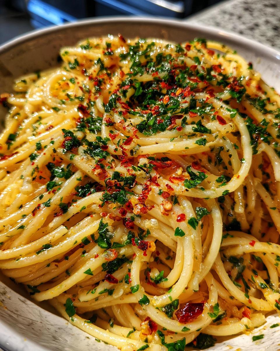 garlic butter pasta