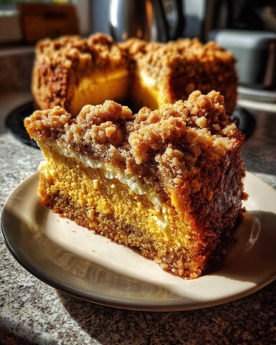 pumpkin cream cheese crumb cake