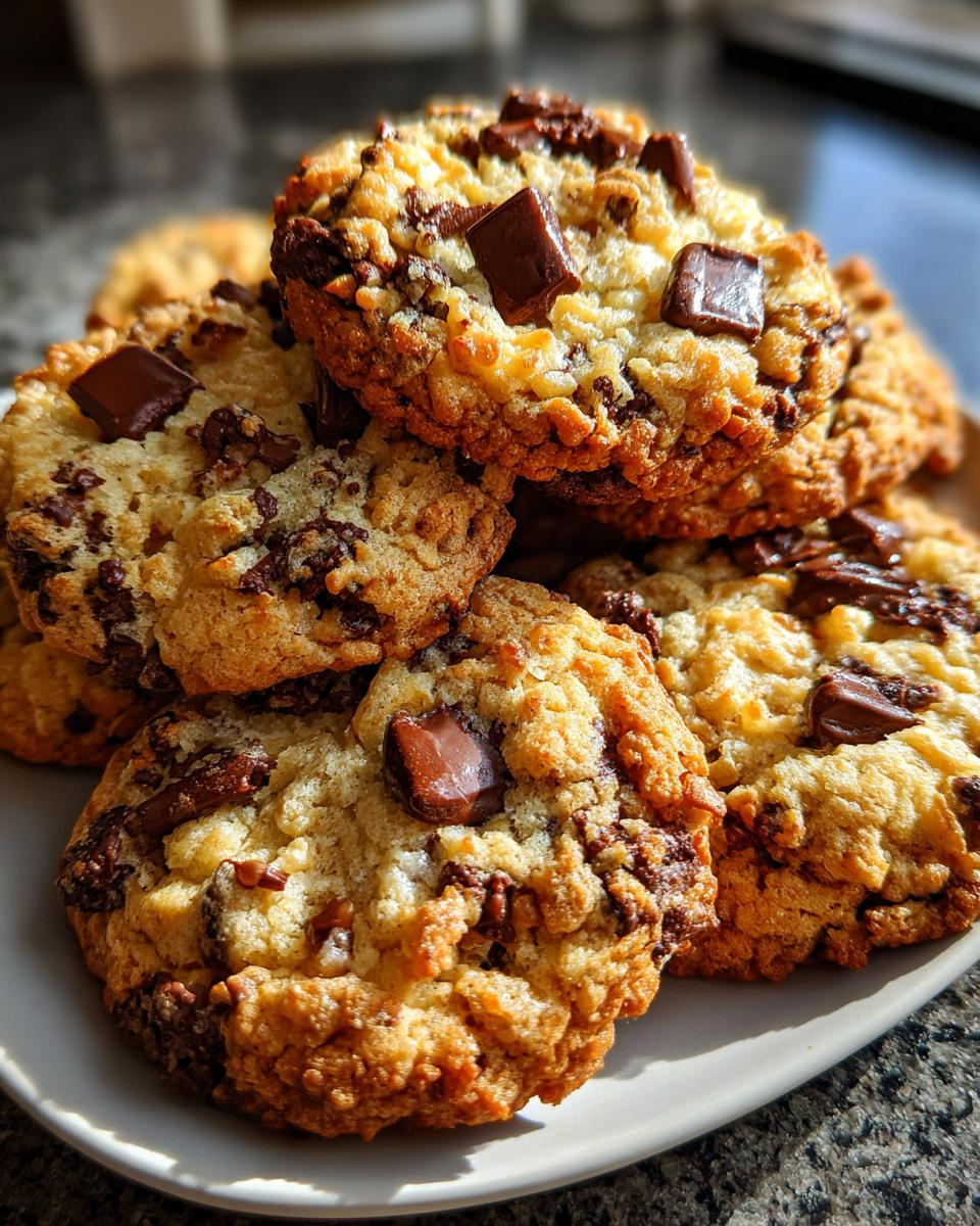 rice krispie chocolate chip cookies - detail 2