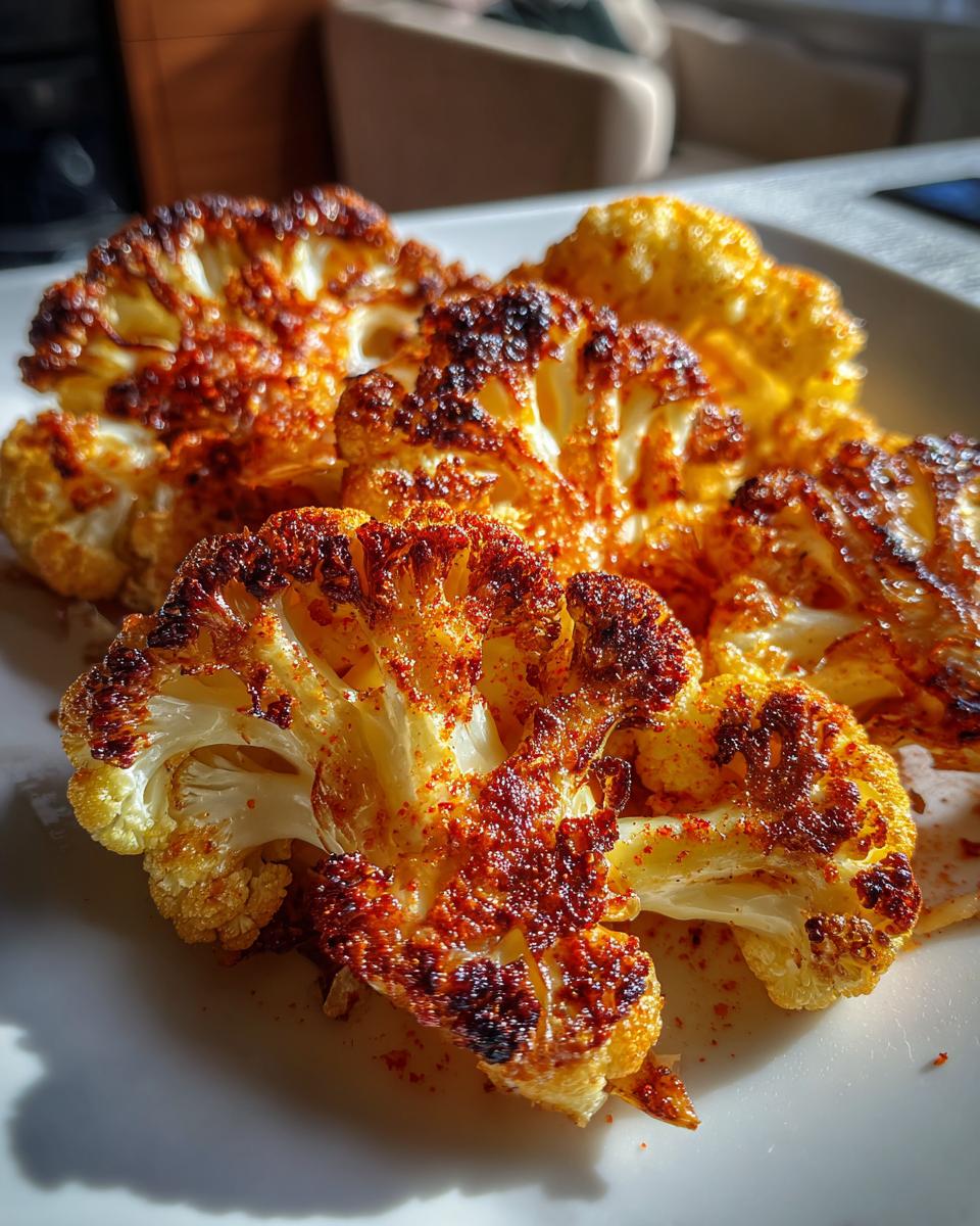 roasted cauliflower - detail 1