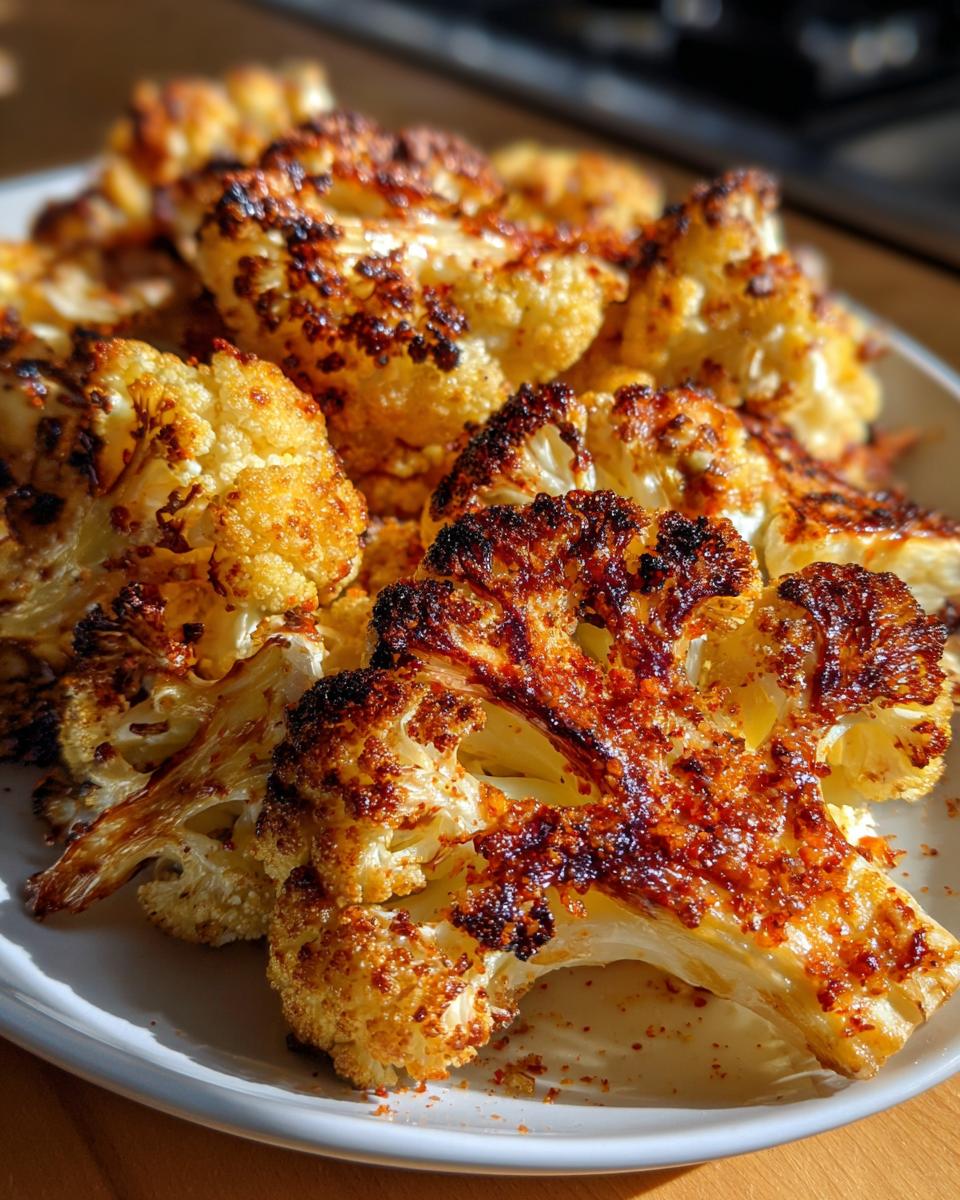 roasted cauliflower - detail 2