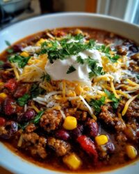 taco soup with ground beef