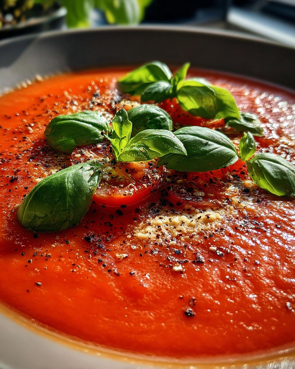 tomato soup - detail 1