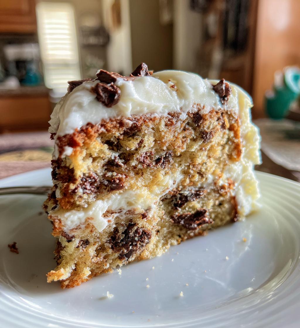 Chocolate Chip Mummy Cake