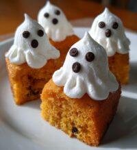 Pumpkin Ghost Cakes