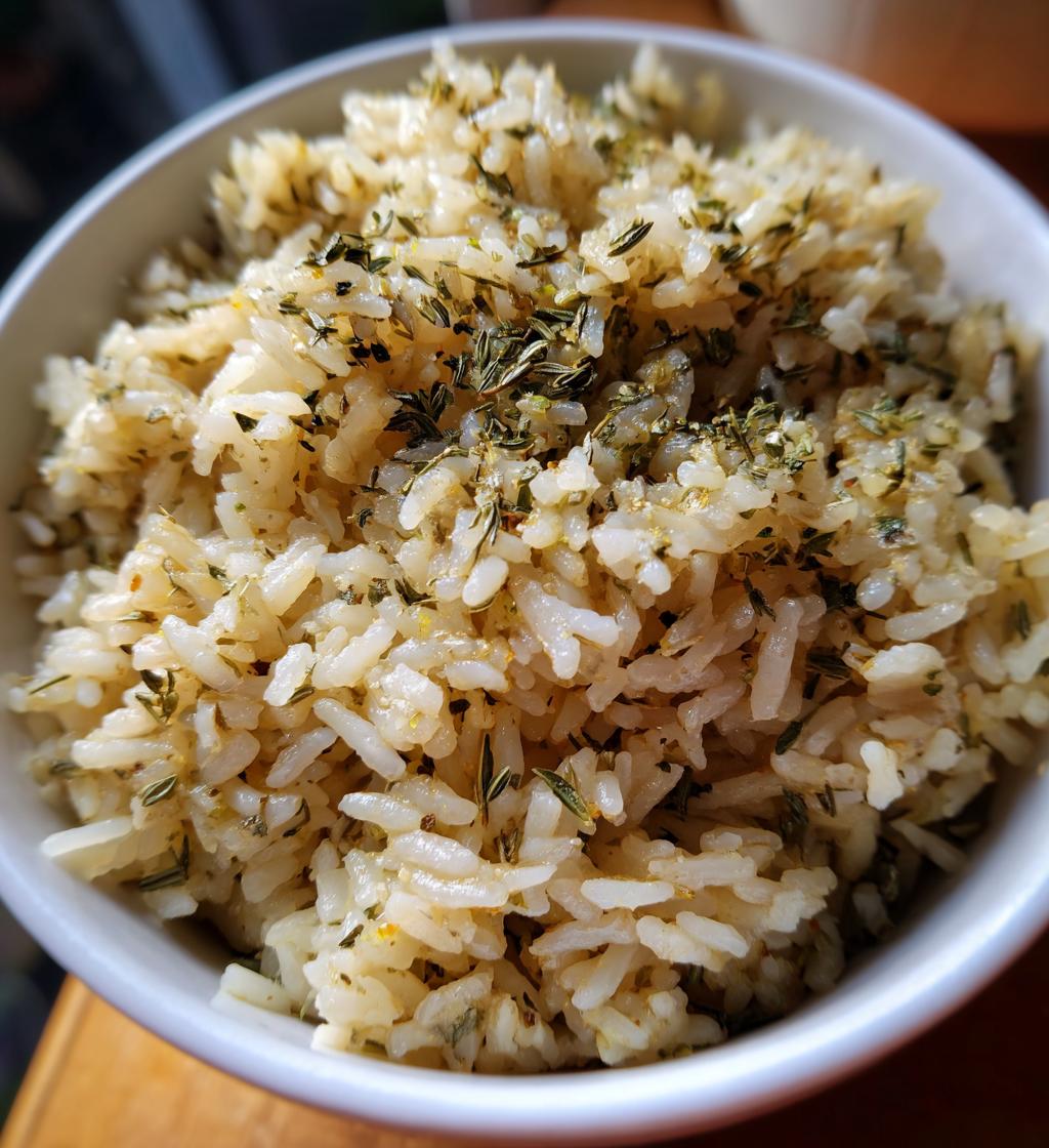 Savory Herb Rice - detail 1