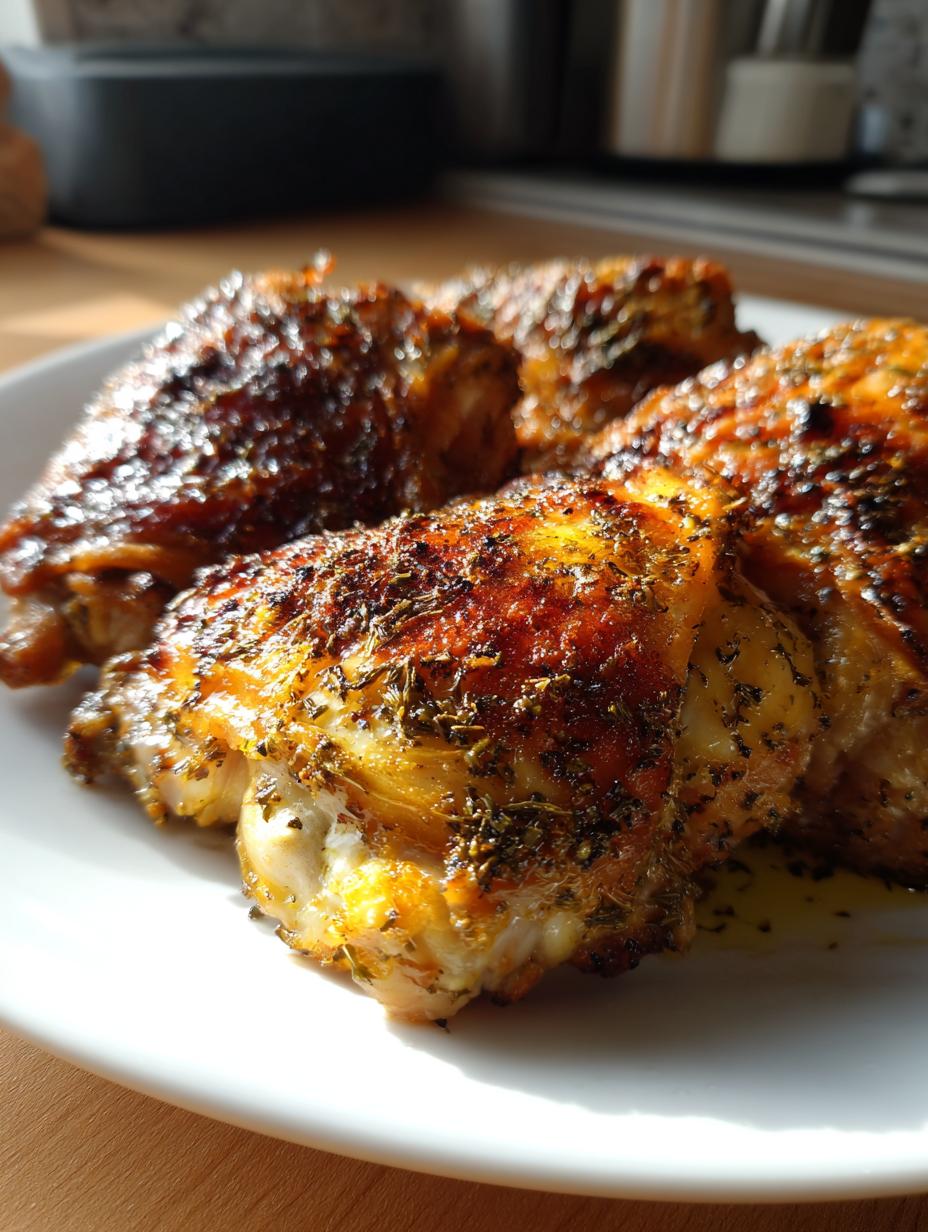 air fryer chicken thighs