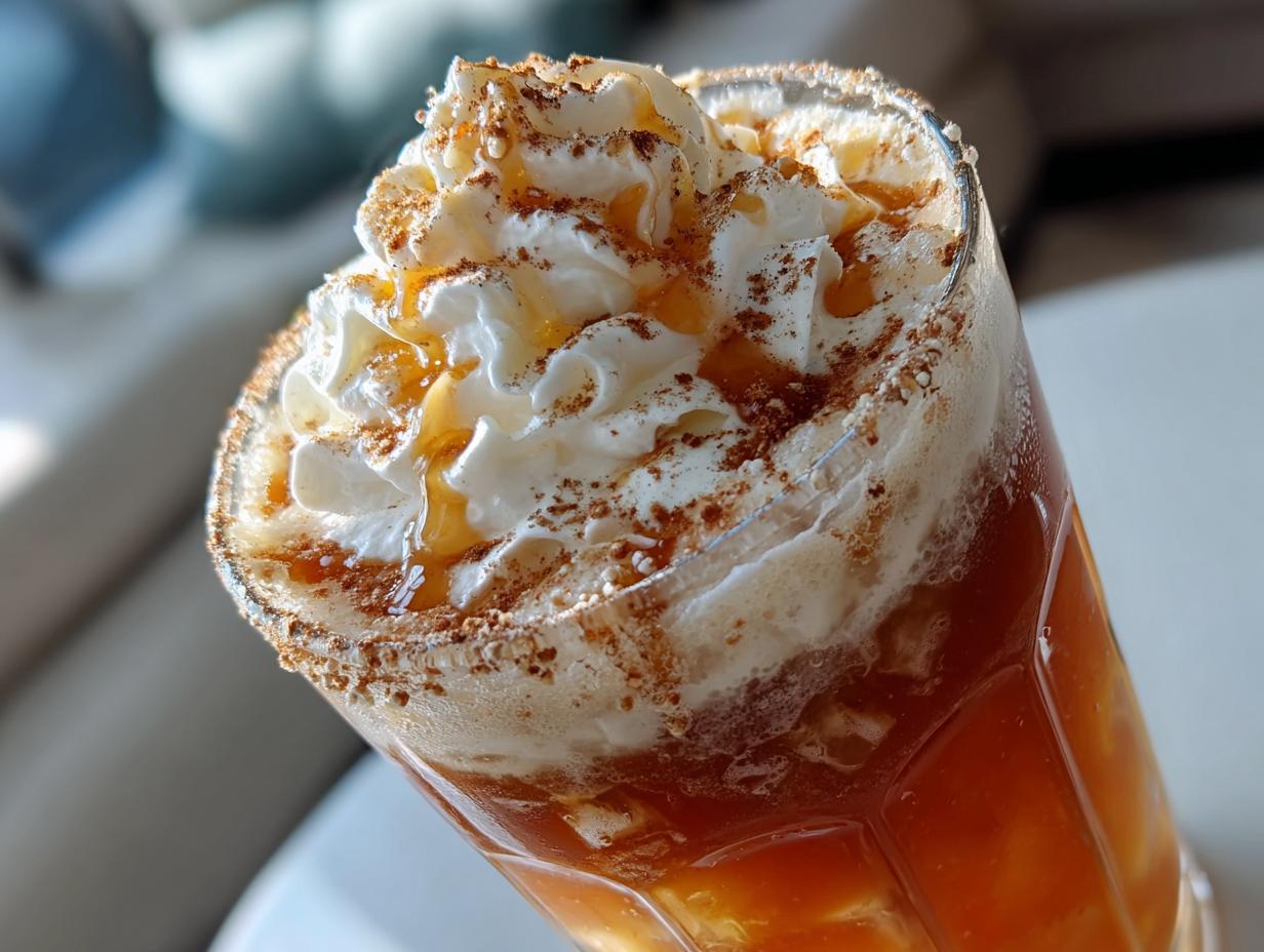 apple cider float mocktail recipe