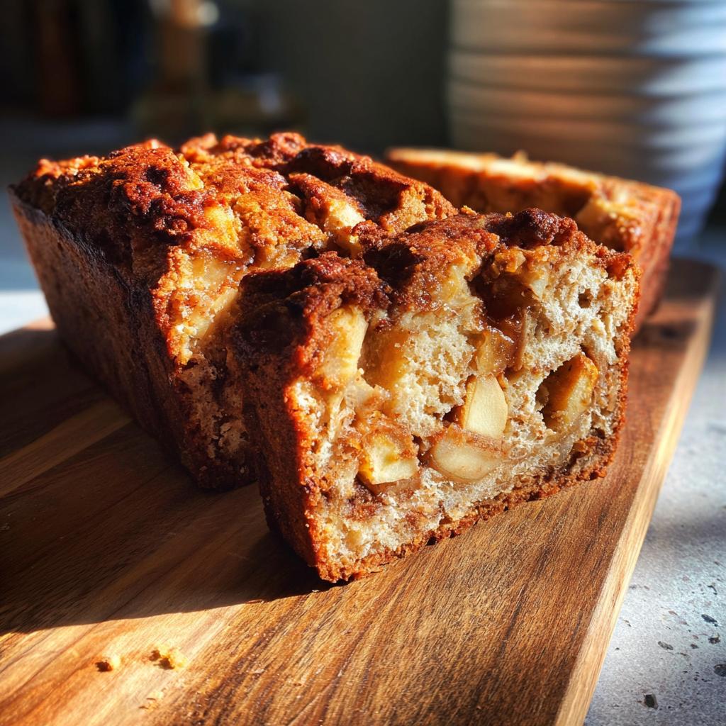 apple cinnamon loaf - detail 1