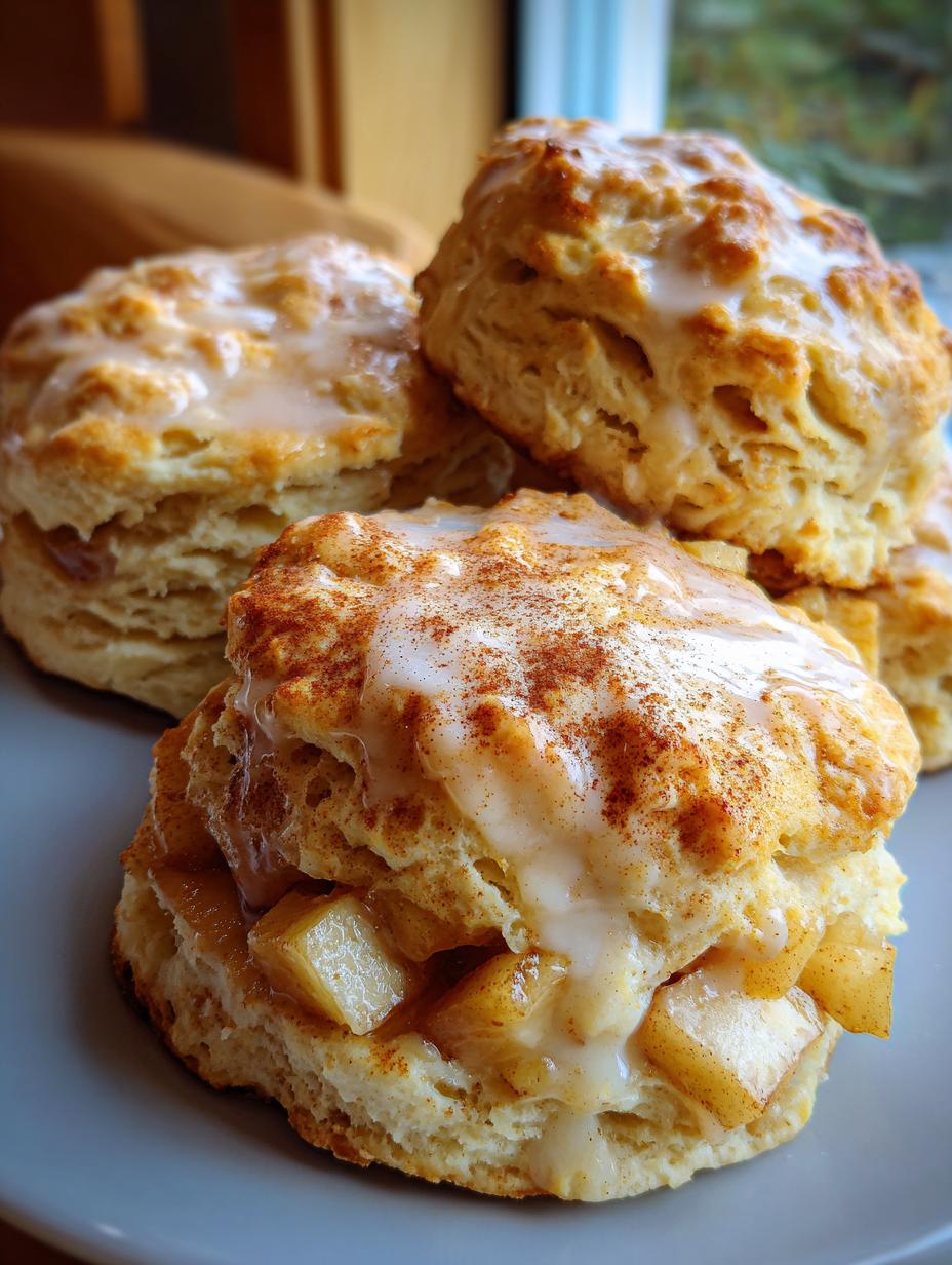 apple pie biscuits