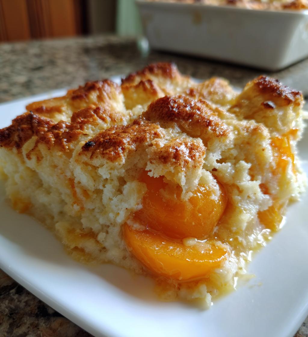 apricot cobbler - detail 1