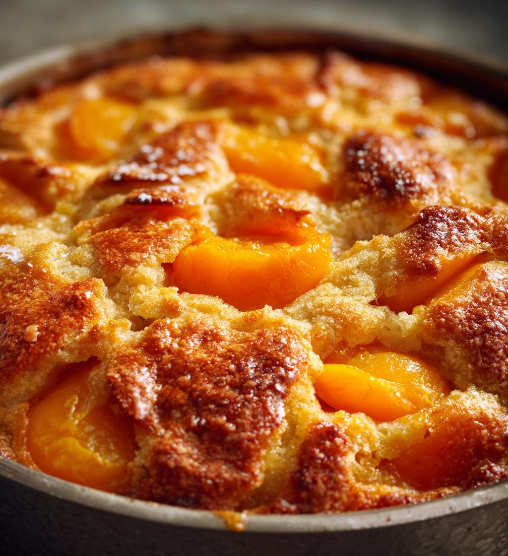 apricot cobbler