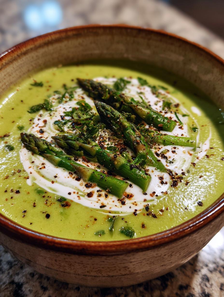 asparagus soup recipe healthy