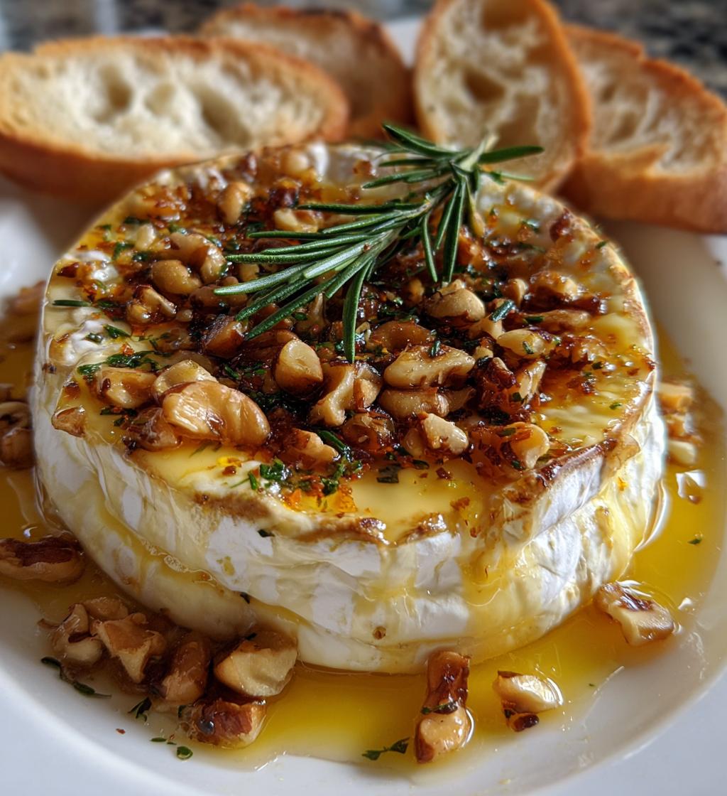 baked brie with honey