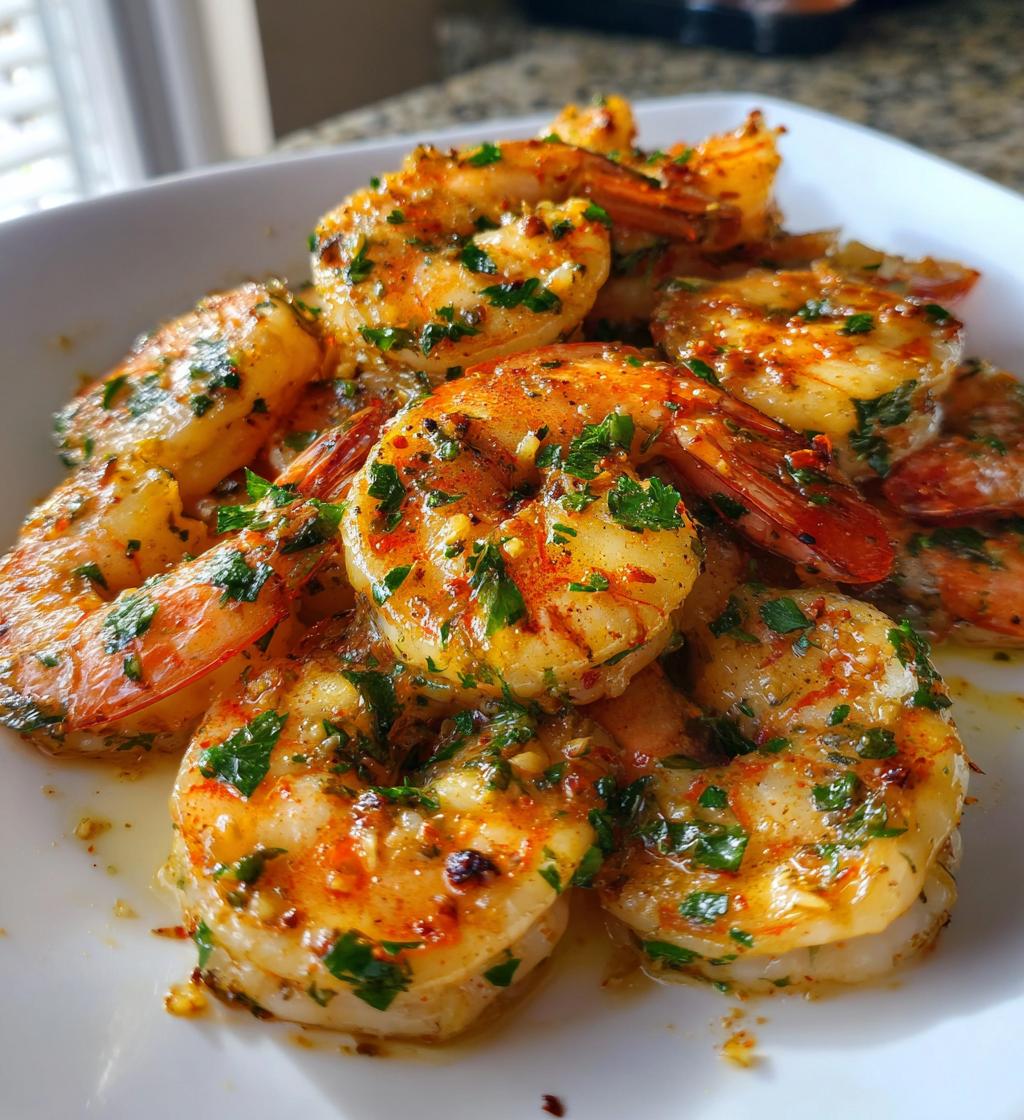 baked shrimp - detail 1