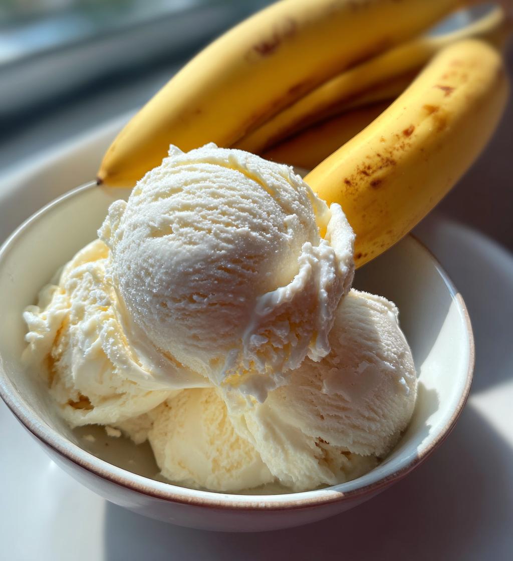 banana ice cream recipe