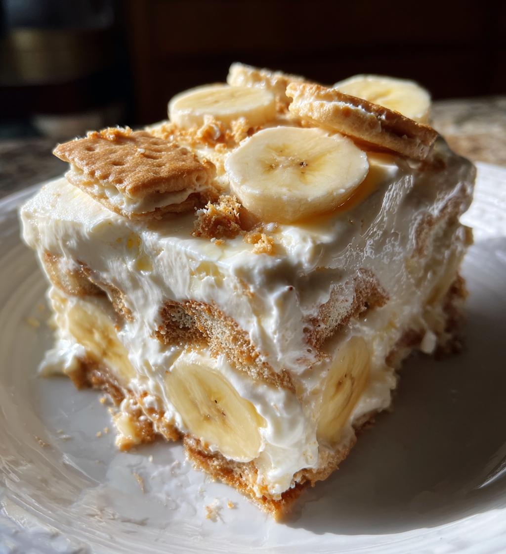 banana pudding icebox cake