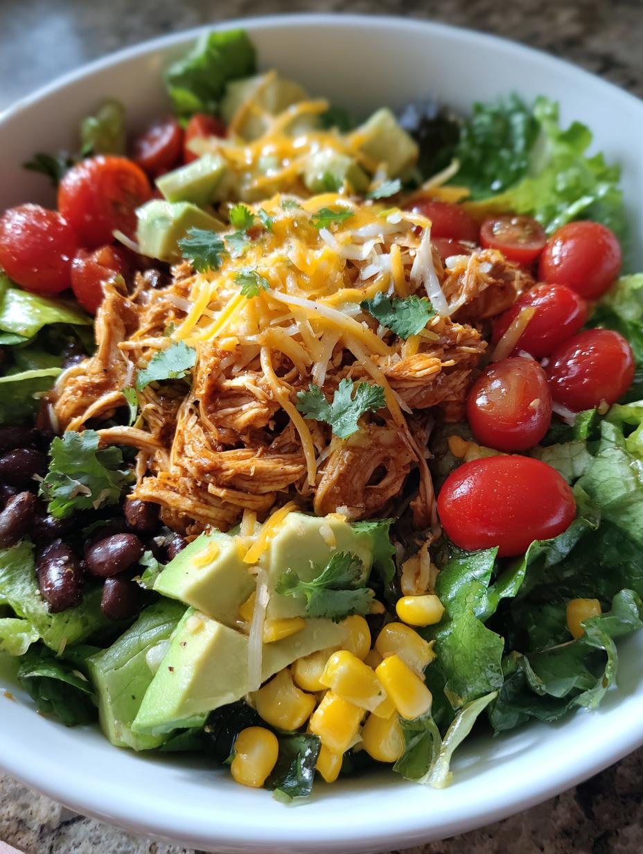 bbq chicken salad