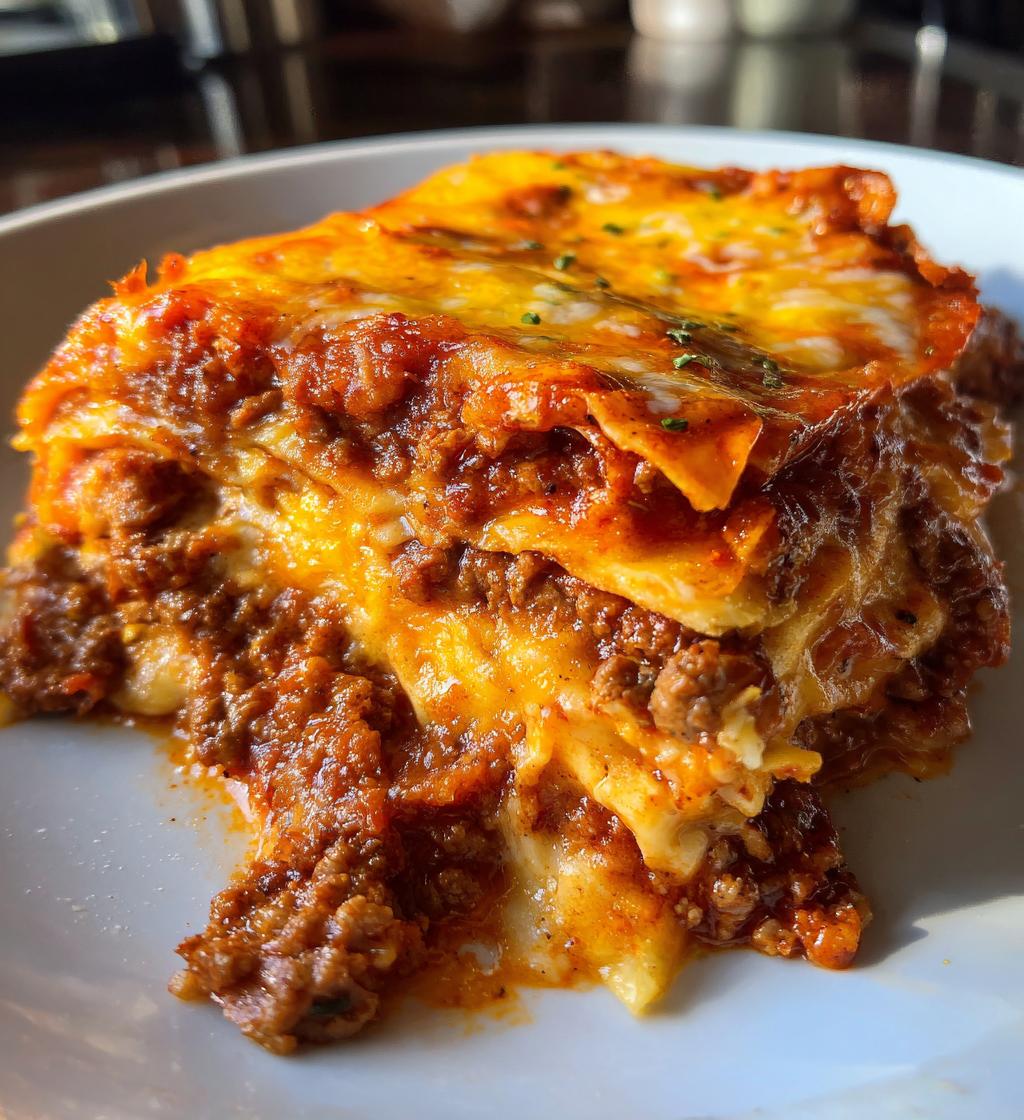 beef enchilada bake