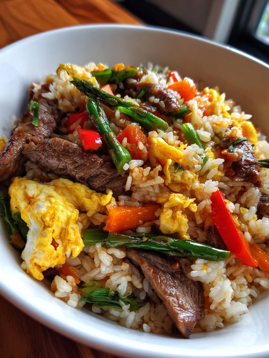 beef fried rice