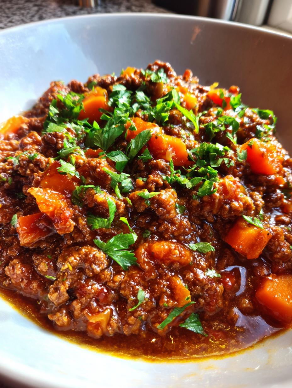 beef mince and sherry casserole