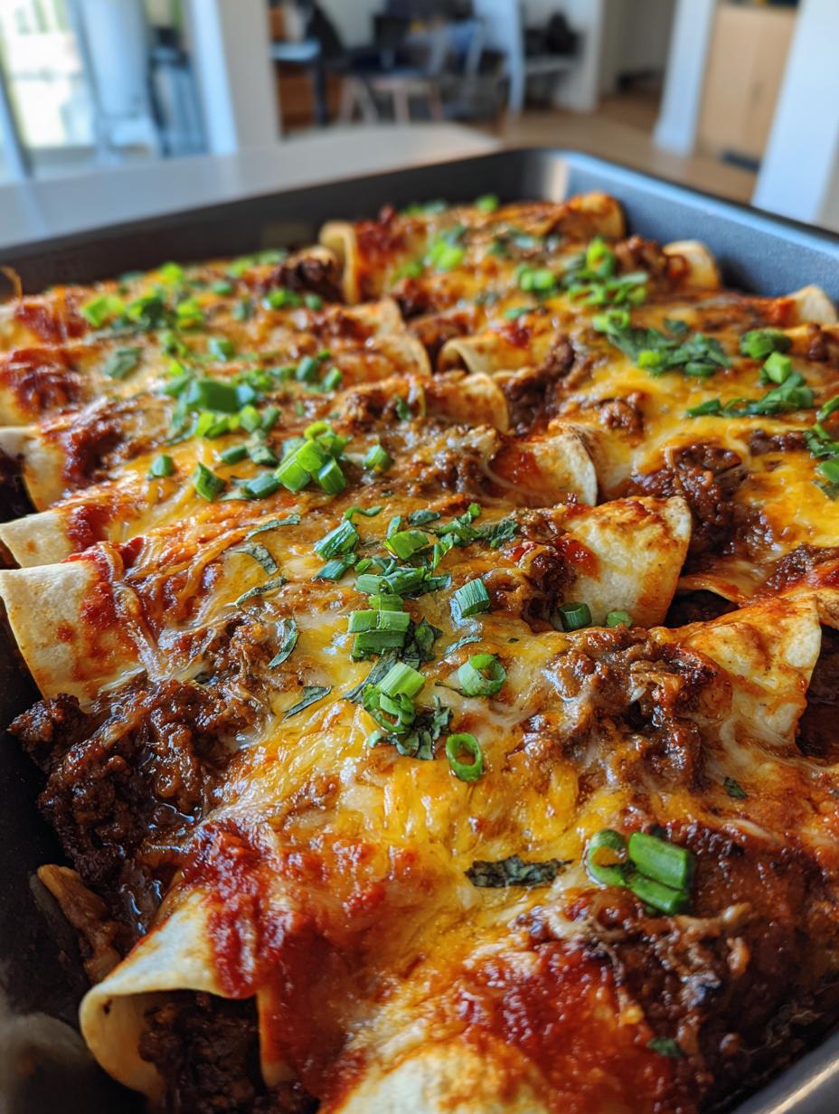 beef mince enchilada roll-ups