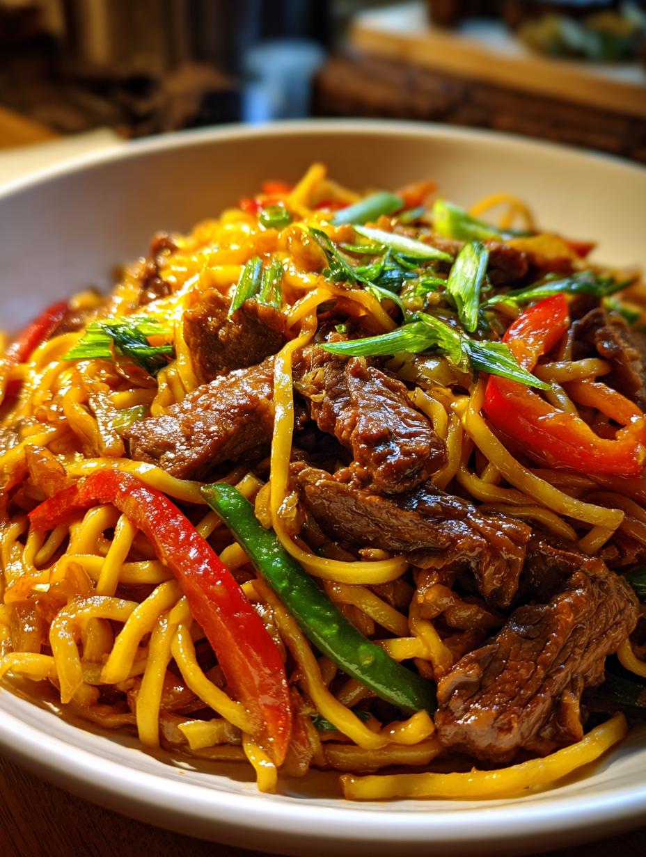 beef noodles - detail 1