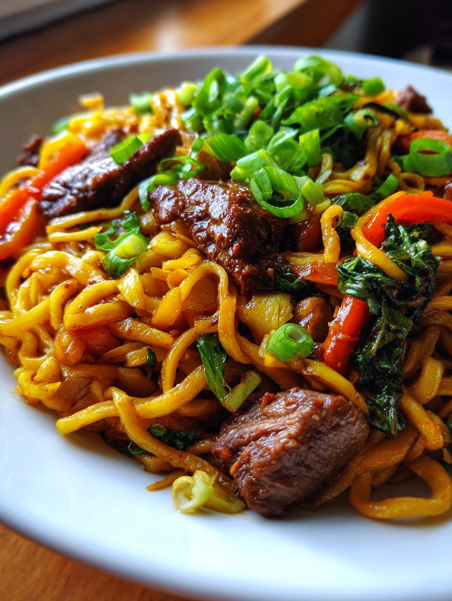 beef noodles - detail 1