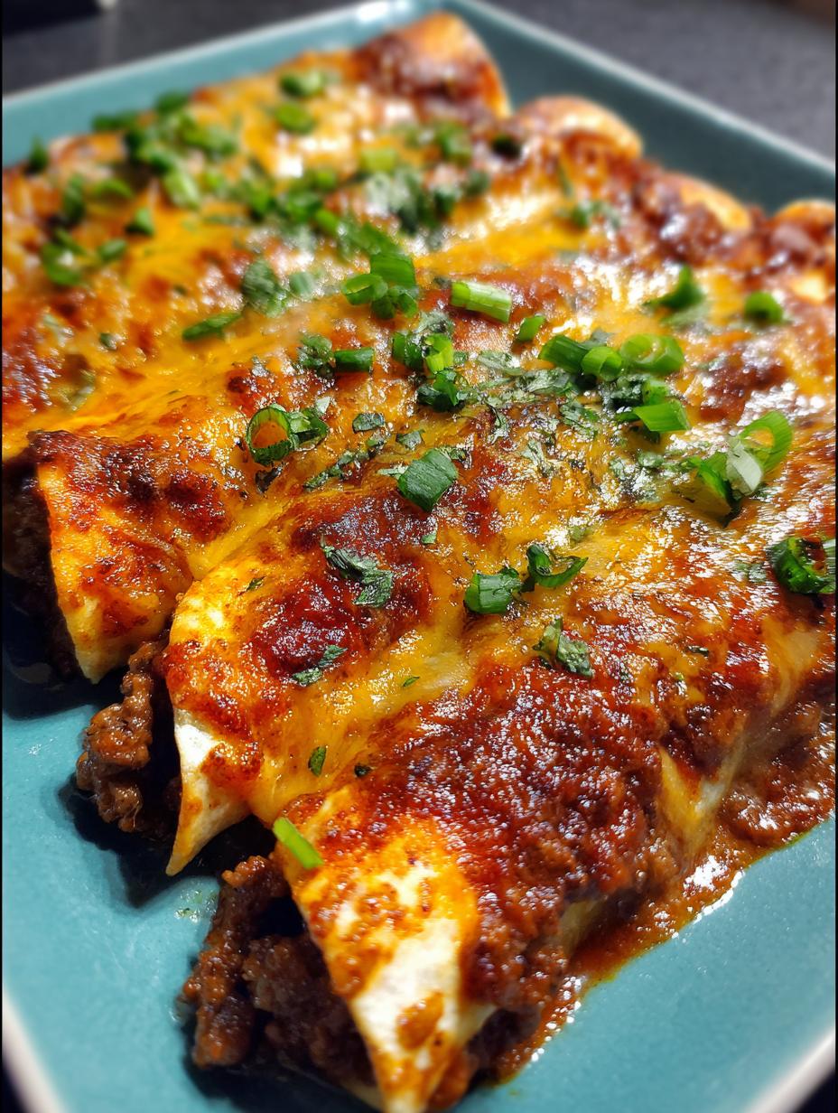 beef skillet enchiladas - detail 1