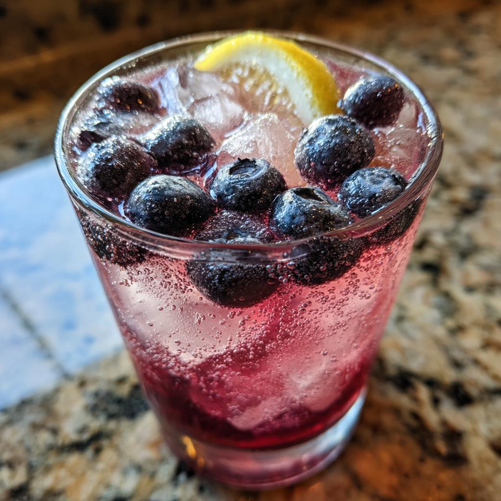 blueberry breeze sparkle - detail 1