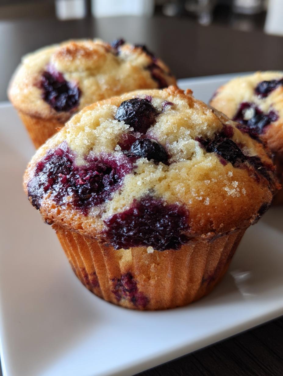 blueberry burst muffins