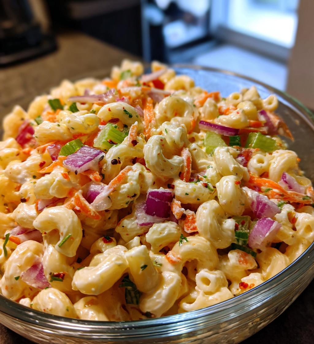 bog mac pasta salad - detail 1