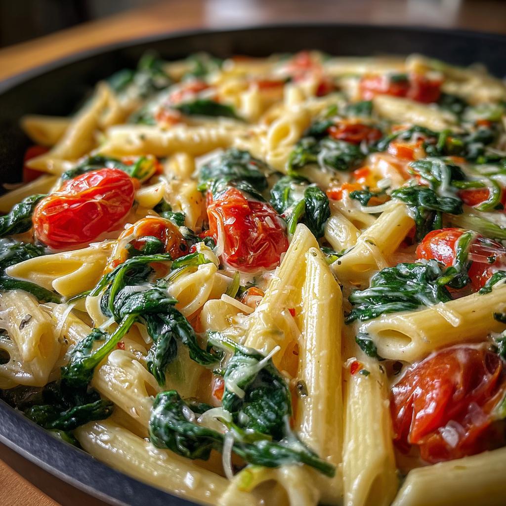 boursin cheese pasta - detail 1