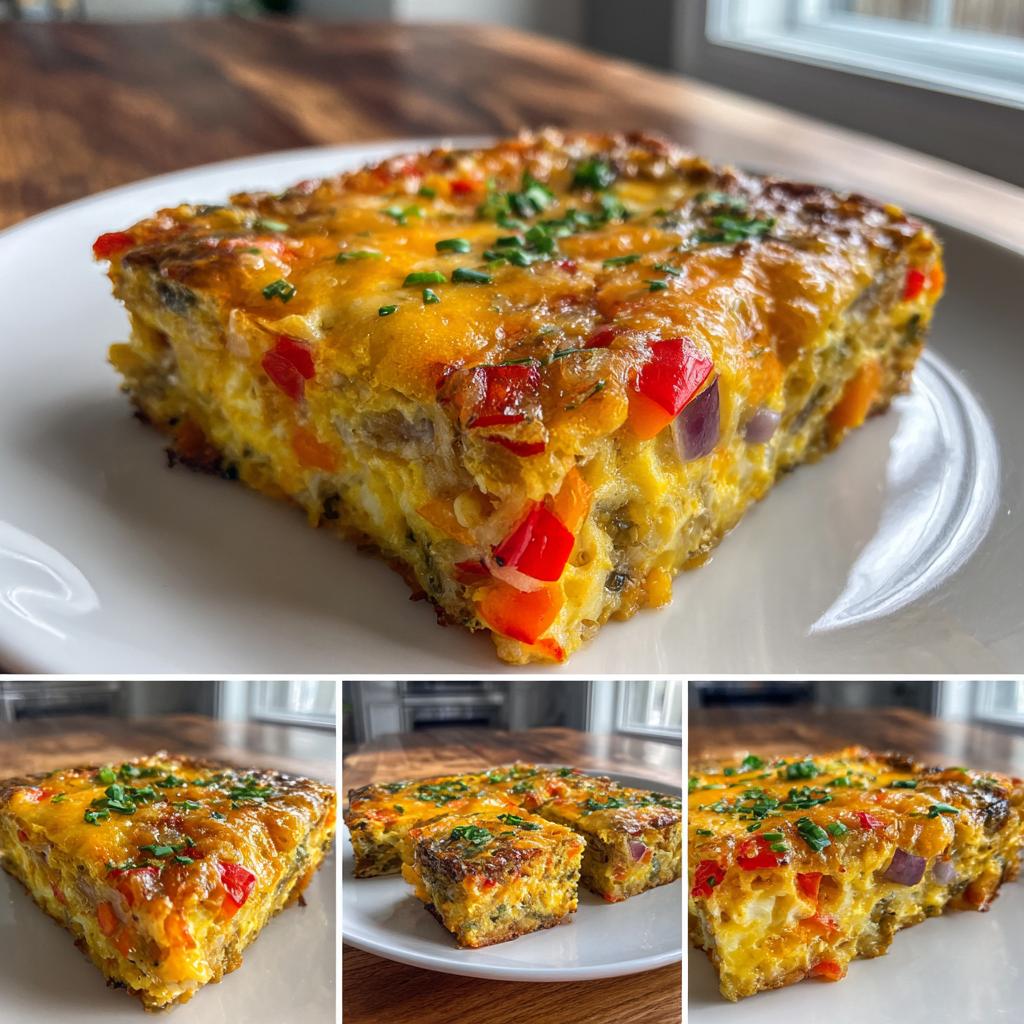 breakfast eggs casserole - detail 1