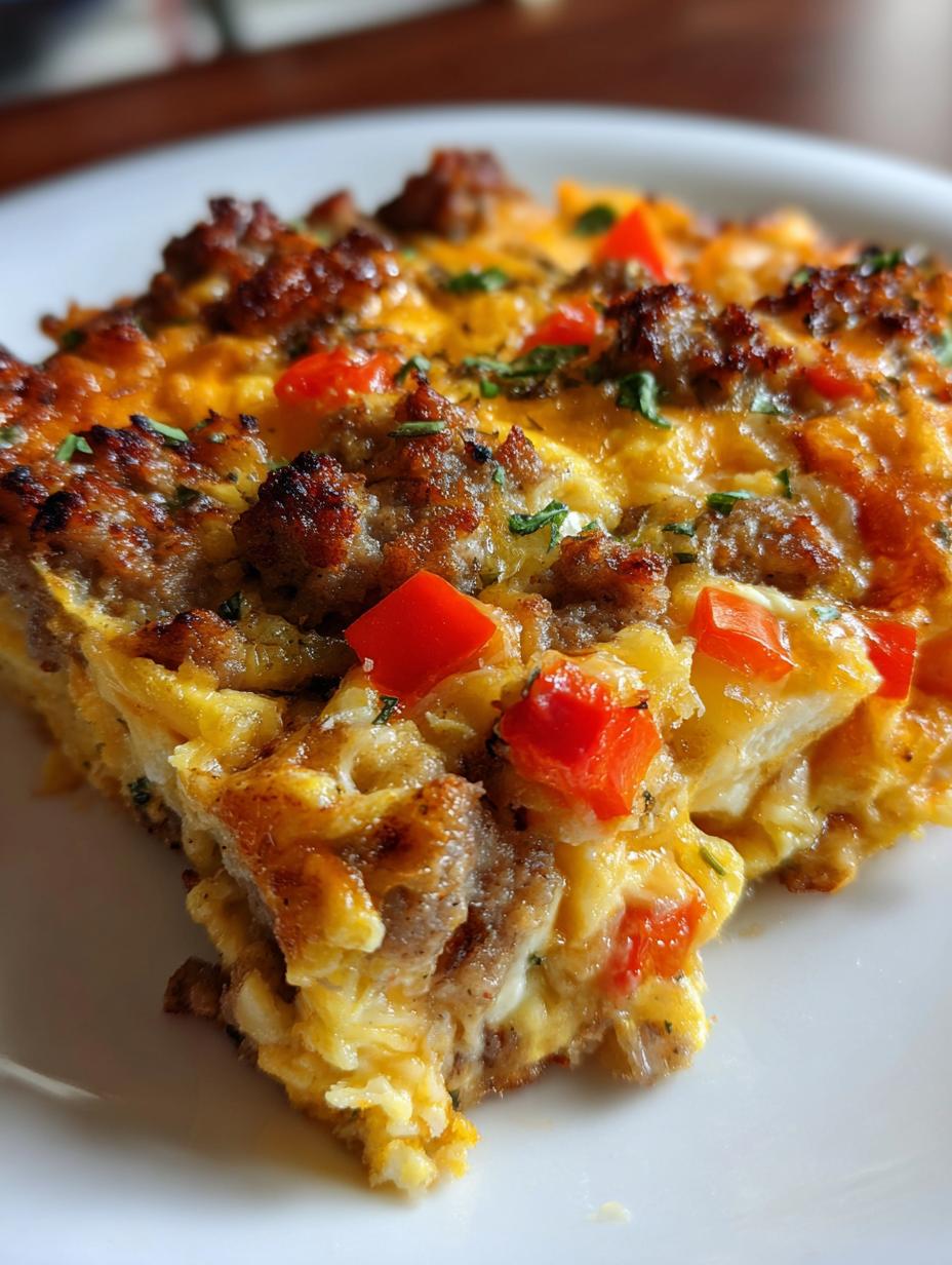 breakfast recipe with sausage - detail 1