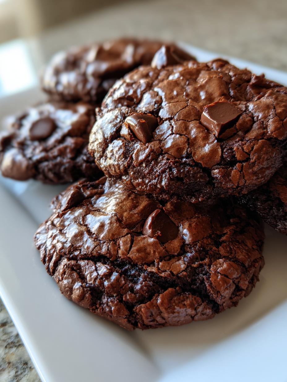 brownie cookies - detail 1