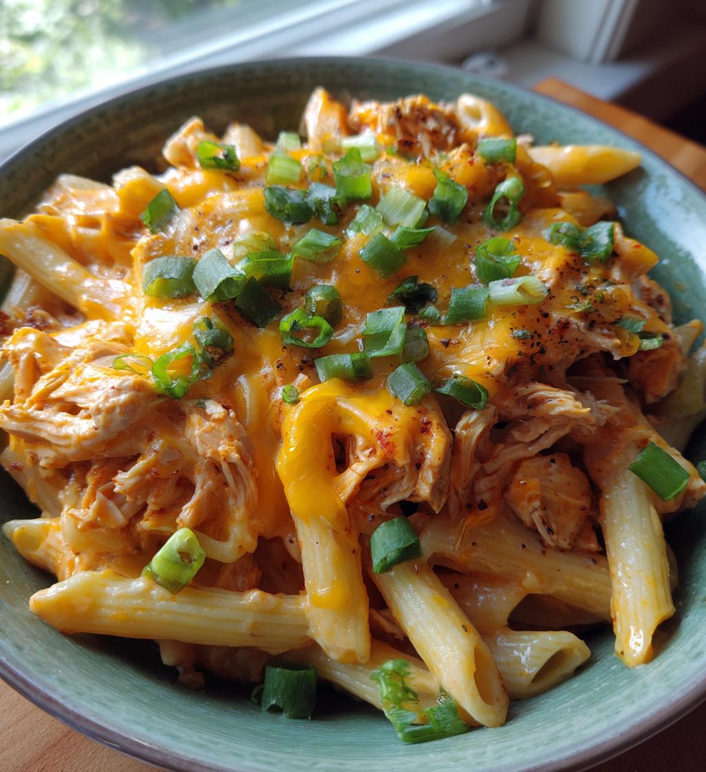 buffalo chicken pasta