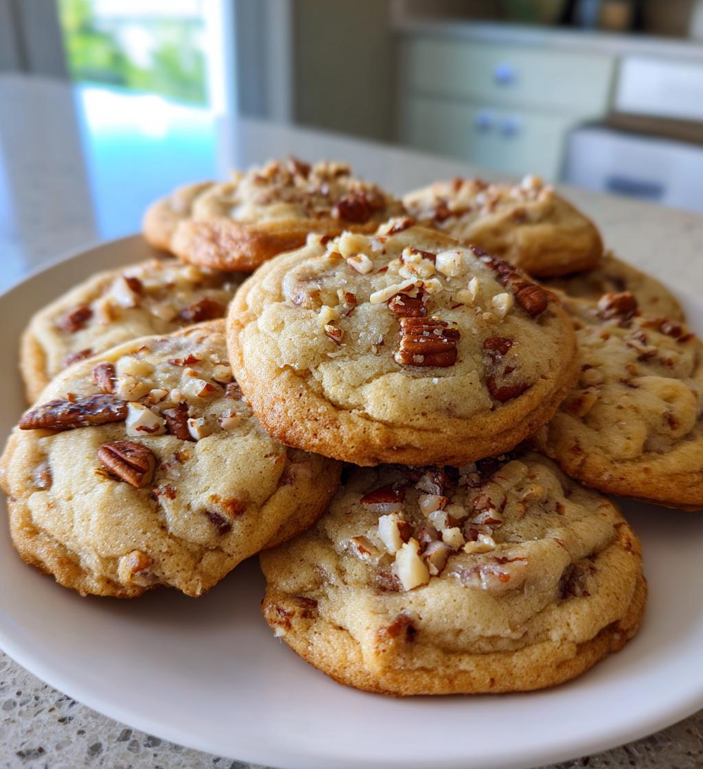 butter pecan cake mix cookies - detail 1