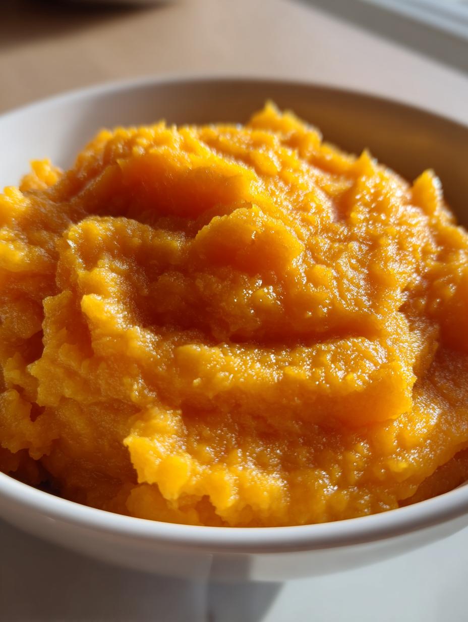 butternut squash puree recipe