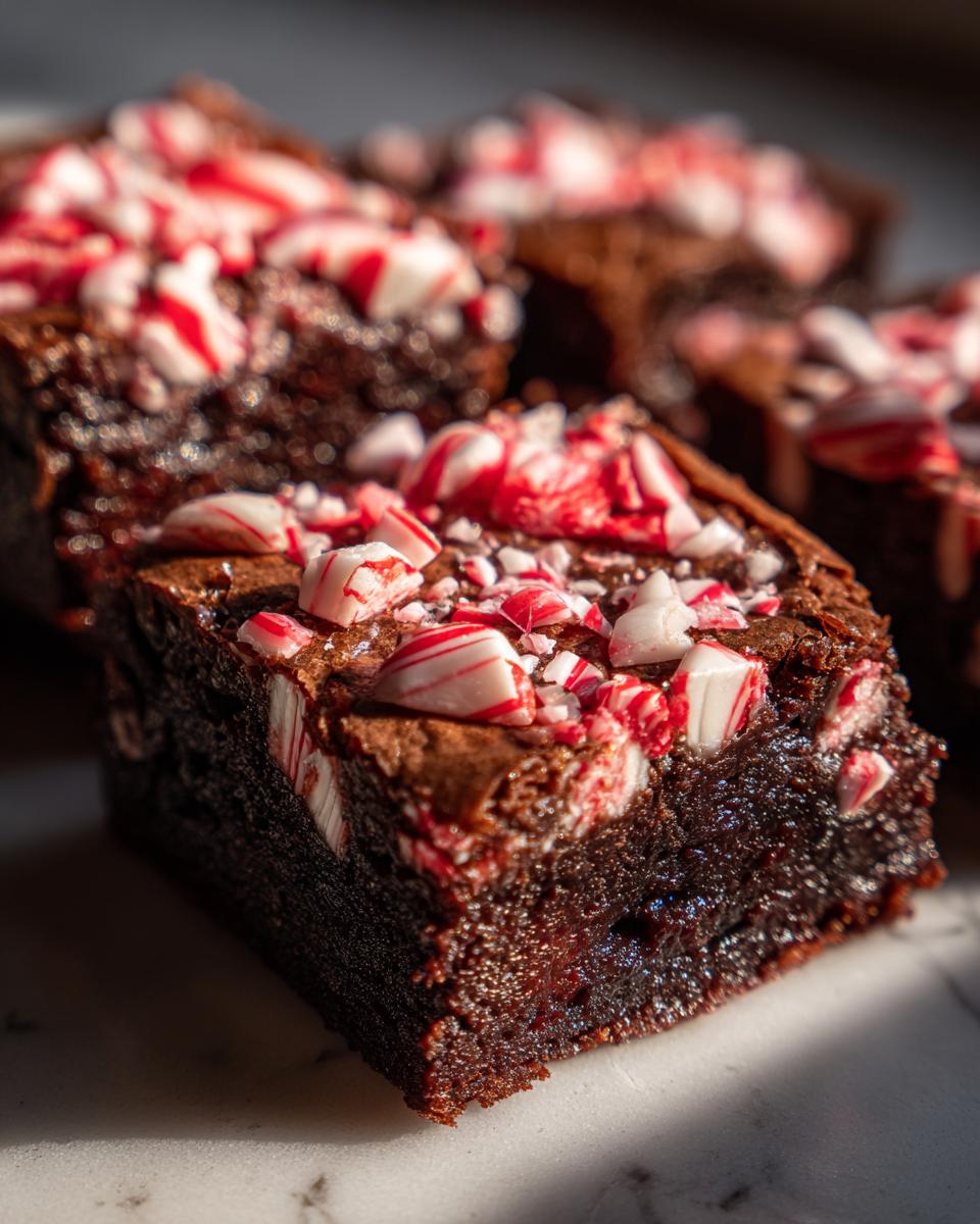 candy cane brownies recipe