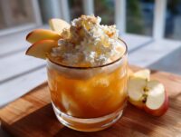 caramel apple pie punch mocktail recipe